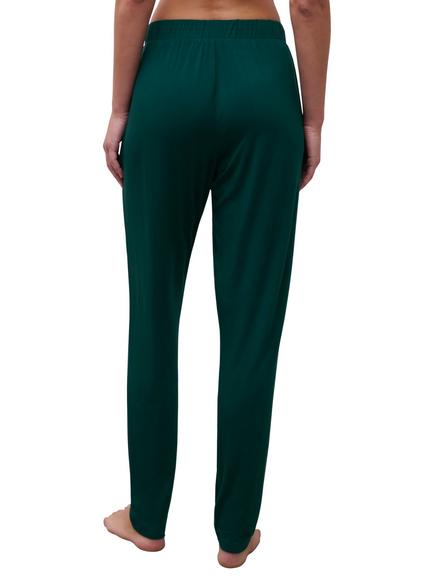 Femilet Lizzy Loungewear Trousers containing TENCEL™ Modal, Eden Green - view 2, Eden Green