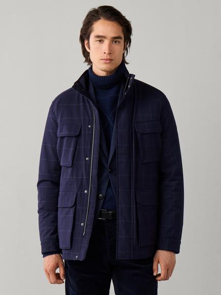 Hackett London Windowpane Check Velospeed Jacket, Old Navy, Old Navy