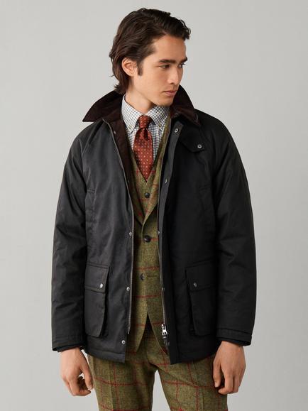 Hackett London Cotton Field Jacket, Hunter Green, Hunter Green