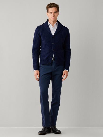 Hackett London Cable Knit Shawl Wool Cashmere Blend Cardigan, Old Navy - view 2, Old Navy
