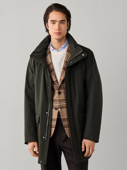 Hackett London Richmond Parka, Hunter Green, Hunter Green