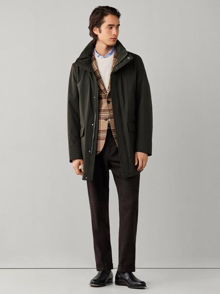 Hackett London Richmond Parka, Hunter Green - view 2, Hunter Green