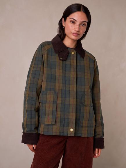 Celtic & Co. Wax Country Jacket, Check, Check