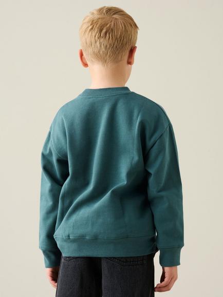 Angel & Rocket Kids' Minecraft Sweatshirt, Green - view 2, Green