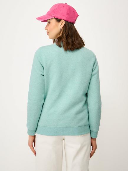 Crew Clothing Nepp Crew Neck Sweatshirt - view 2, Ocean Blue