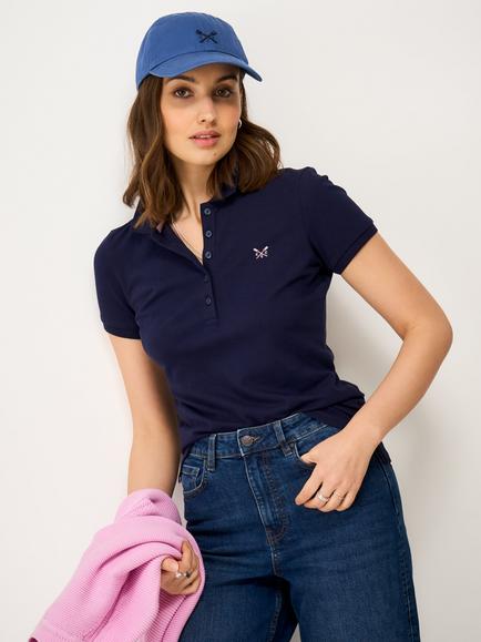 Crew Clothing Classic Polo Shirt, Navy Blue, Navy Blue