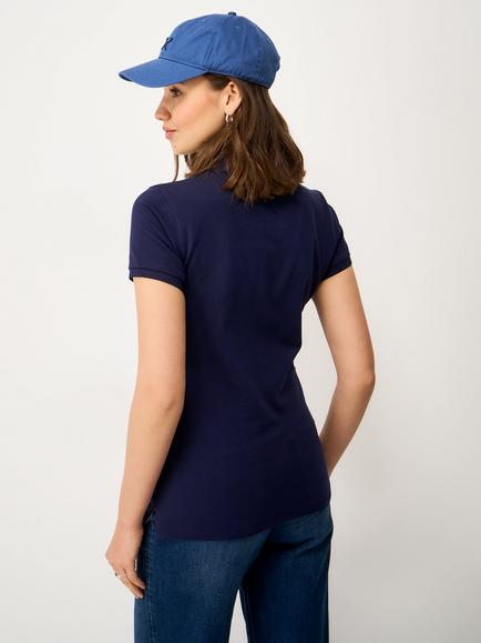Crew Clothing Classic Polo Shirt, Navy Blue - view 2, Navy Blue