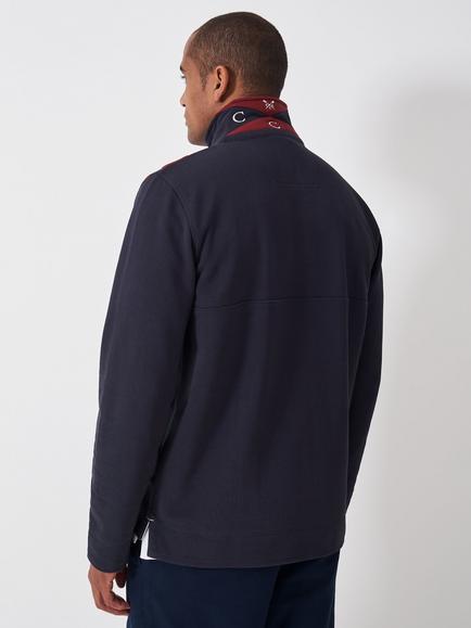 Crew Clothing Rugby Padstow Sweatshirt, Navy Blue - view 2, Navy Blue