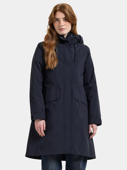 Didriksons Nea 3-in-1 Wind and Waterproof Parka Jacket, Dark Night Blue