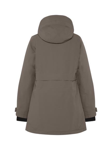 Didriksons Tiril Parka, Mocha Brown - view 2, Mocha Brown