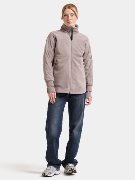 Didriksons Ronja Windproof Full-Zip Jacket - view 2, Ash Brown