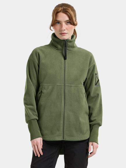 Didriksons Ronja Windproof Full-Zip Jacket, Deep Green