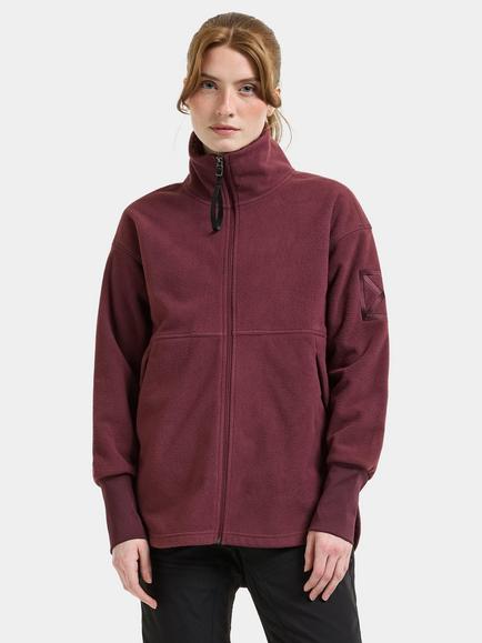 Didriksons Ronja Windproof Full-Zip Jacket, Old Rust
