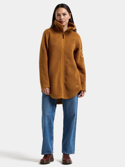 Didriksons Umi Full-Zip Pile Fleece Jacket - view 2, Spice Brown
