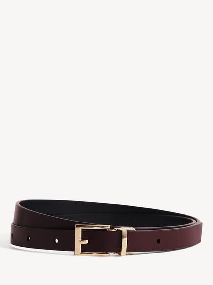 Hobbs Pauline Skinny Belt, Purple, Purple
