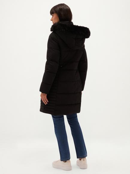Hobbs Jayde Hooded Puffer Jacket, Black - view 2, Black