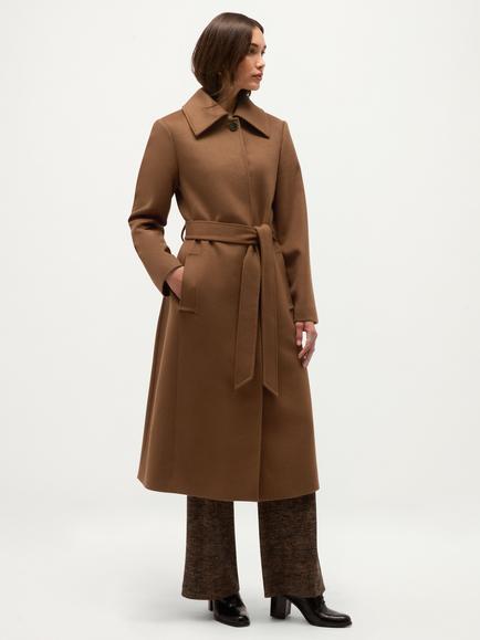 Hobbs Petite Mira Tailored Coat, Beige, Beige