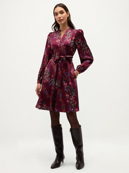 Hobbs Fatima Dress, Purple, Purple