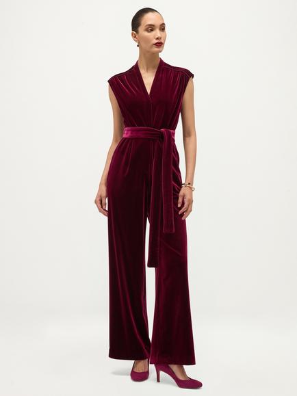 Hobbs Olive Sleeveless Jumpsuit, Purple, Purple