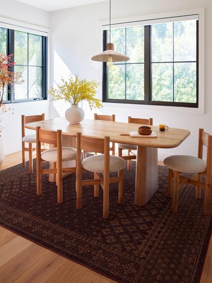 Ruggable Fernanda Rug - view 2, Burgundy