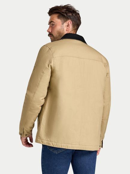 Raging Bull Wadded Canvas Jacket, Toast - view 2, Toast