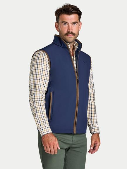 Raging Bull Soft Shell Fleece Gilet, Navy, Navy