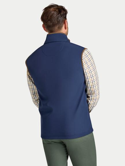 Raging Bull Soft Shell Fleece Gilet, Navy - view 2, Navy