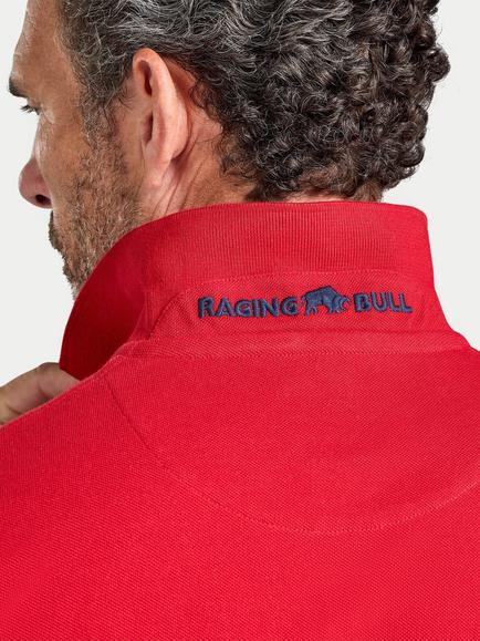 Raging Bull Classic Cotton Polo Top, Red - view 2, Red