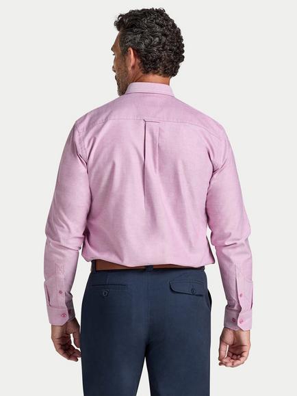 Raging Bull Cotton Classic Oxford Shirt, Red - view 2, Red