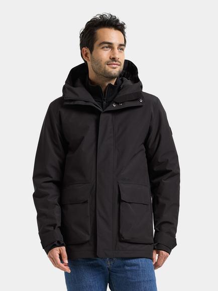 Didriksons Liam Waterproof Windproof Jacket, Black