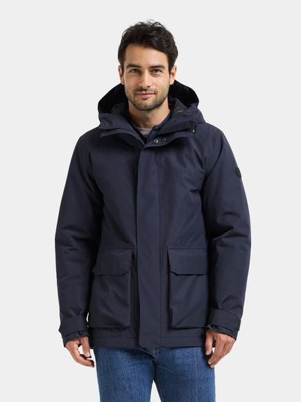 Didriksons Liam Waterproof Windproof Jacket, Dark Night Blue