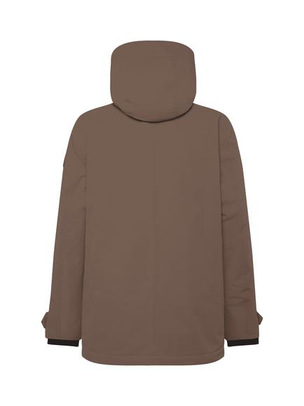 Didriksons Liam Padded Jacket, Mocha Brown - view 2, Mocha Brown