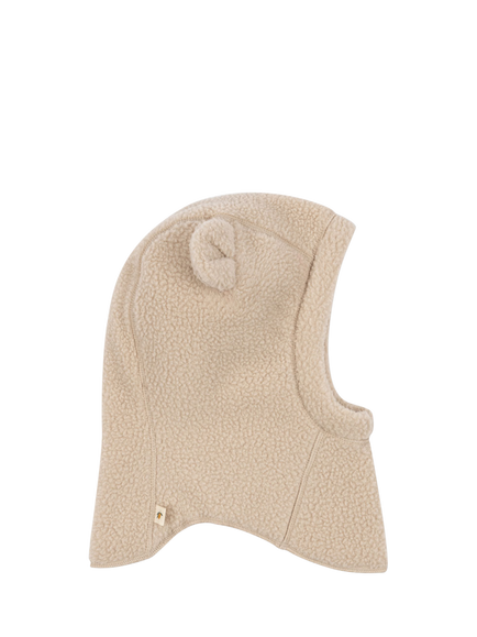 Konges Sløjd Kids' Safa Teddy Fleece Balaclava, Tan, Tan