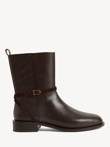 Hobbs Marley Leather Ankle Boots, Adler Brown, Adler Brown