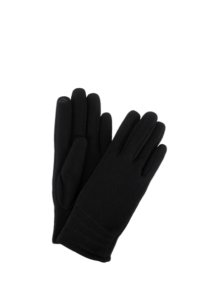 totes Isotoner Women's Thermal Smartouch Gloves, Black