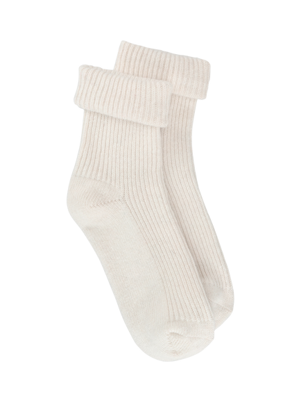 totes toasties Women's Cashmere Blend Socks, Cream