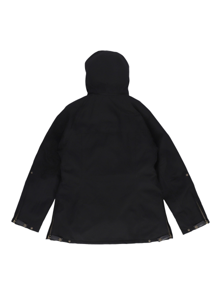 Hunter Originals Long Waterproof Jacket, Black - view 2, Black