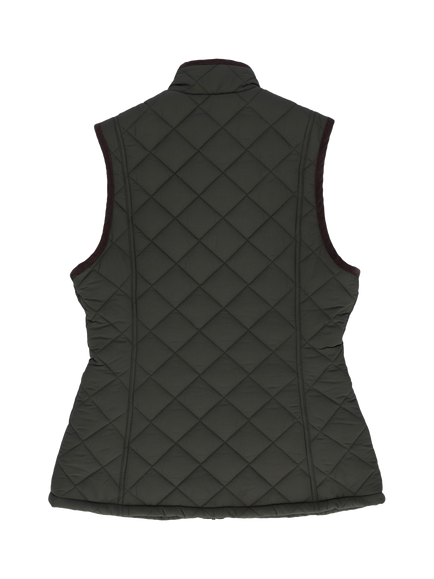 Hunter Original Short Quilted Gilet, Kambab - view 2, Kambab