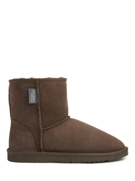 Celtic & Co. Clog Slipper Boots, Chocolate