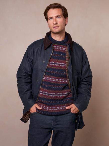 Celtic & Co.Grown Wax Jacket, Navy, Navy