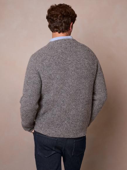Celtic & Co. Fishermans Jumper, Pepper - view 2, Pepper