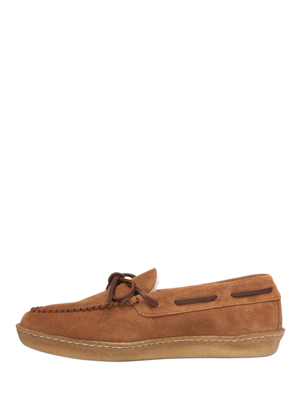 Sebago Colton Suede Moccasins, Brown Cognac - view 2, Brown Cognac