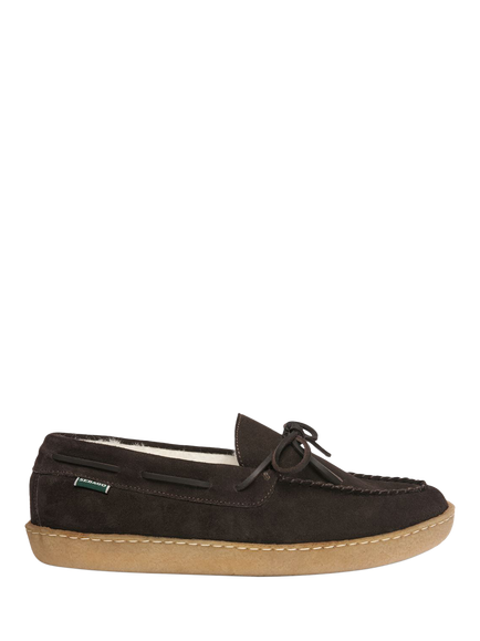 Sebago Colton Suede Moccasins, Dark Brown, Dark Brown