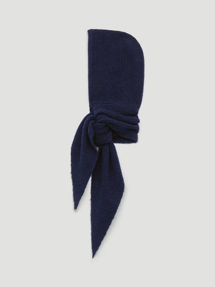 HUSH Knitted Hooded Scarf, Naval Academy, Naval Academy