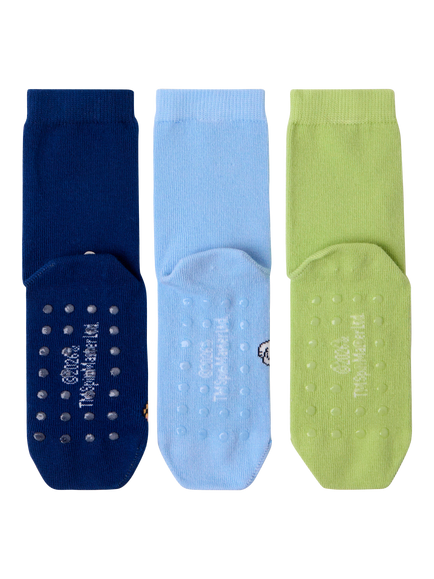 Lindex Kids' Paw Patrol Socks, Pack of 3, Light Green - view 2, Light Green