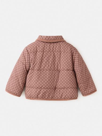 Mango Baby Rose Quilted Jacket, Pink - view 2, Pink