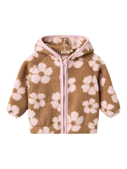 WHEAT Baby Martinus Fleece Jacket, Warm Hazel, Warm Hazel