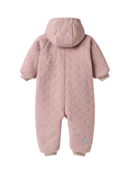 WHEAT Baby Krammo Thermo Bodysuit, Warm Rose - view 2, Warm Rose