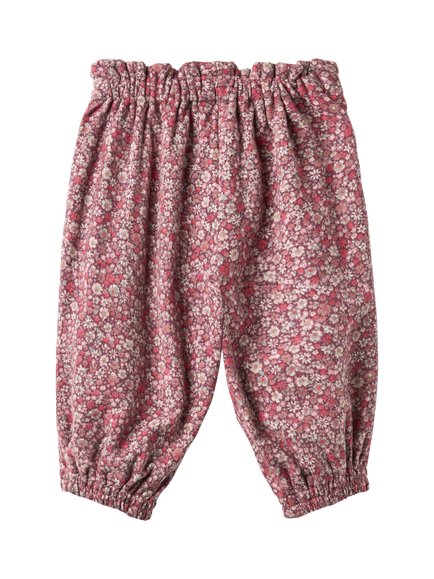 WHEAT Baby Balloon Trousers, Grape Flowers - view 2, Grape Flowers
