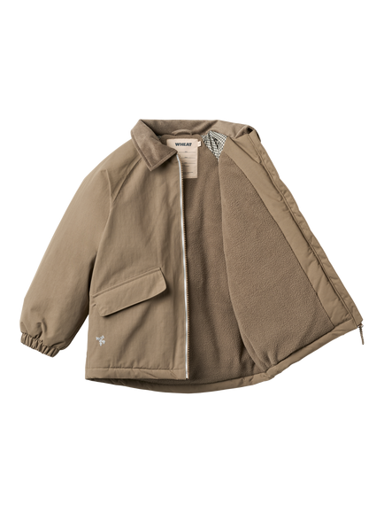 WHEAT Kids' Cloudie Technical Jacket, Dry Wood, Dry Wood